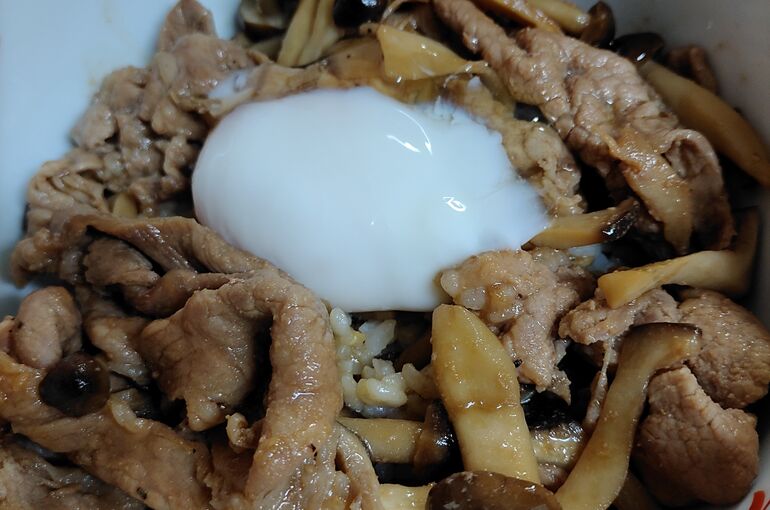 豚肉丼